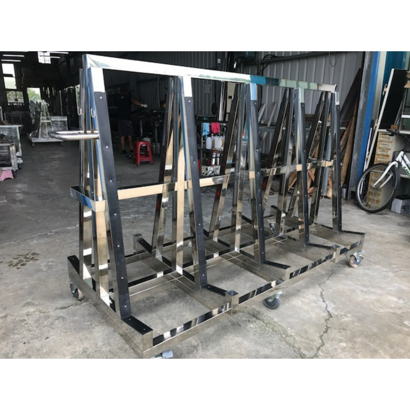 Stainless Steel Cart for Cleanrooms