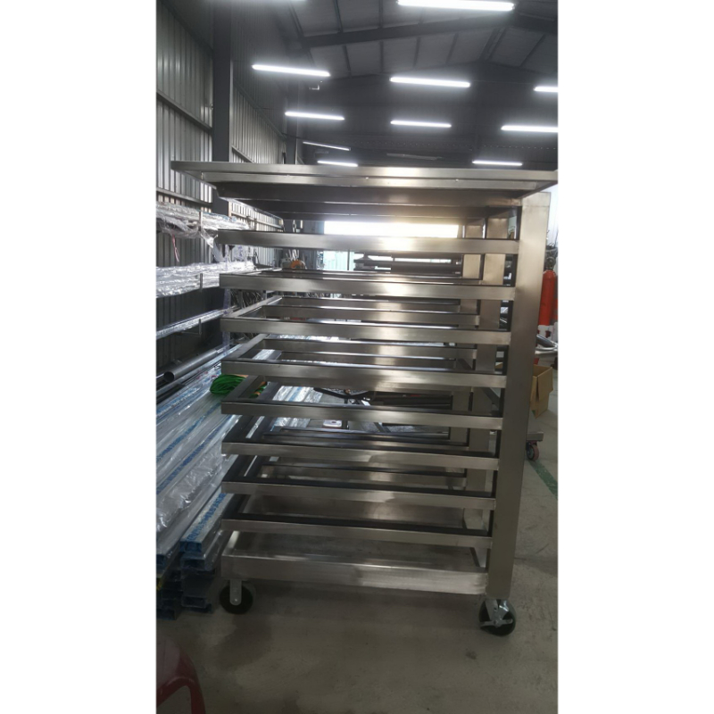 Stainless Steel Cart for Cleanrooms