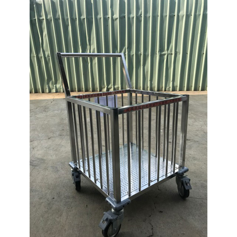 Stainless Steel Cart for Cleanrooms