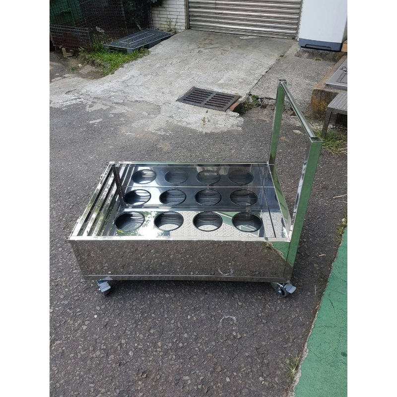 Stainless Steel Cart for Cleanrooms