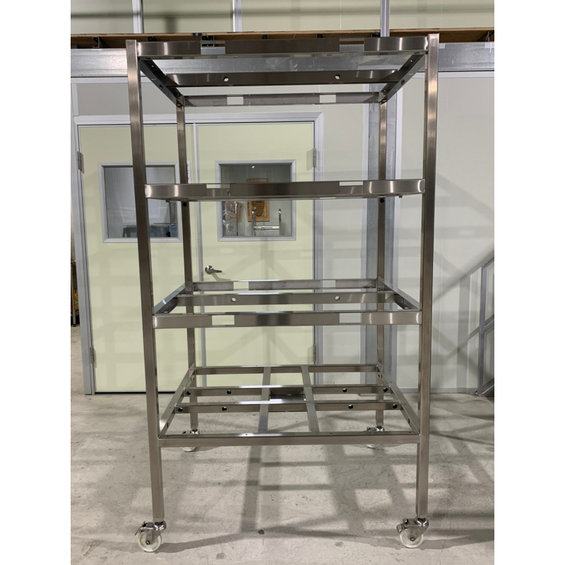 Stainless Steel Cart for Cleanrooms