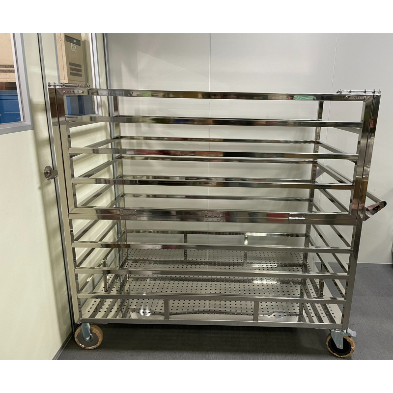 Stainless Steel Cart for Cleanrooms