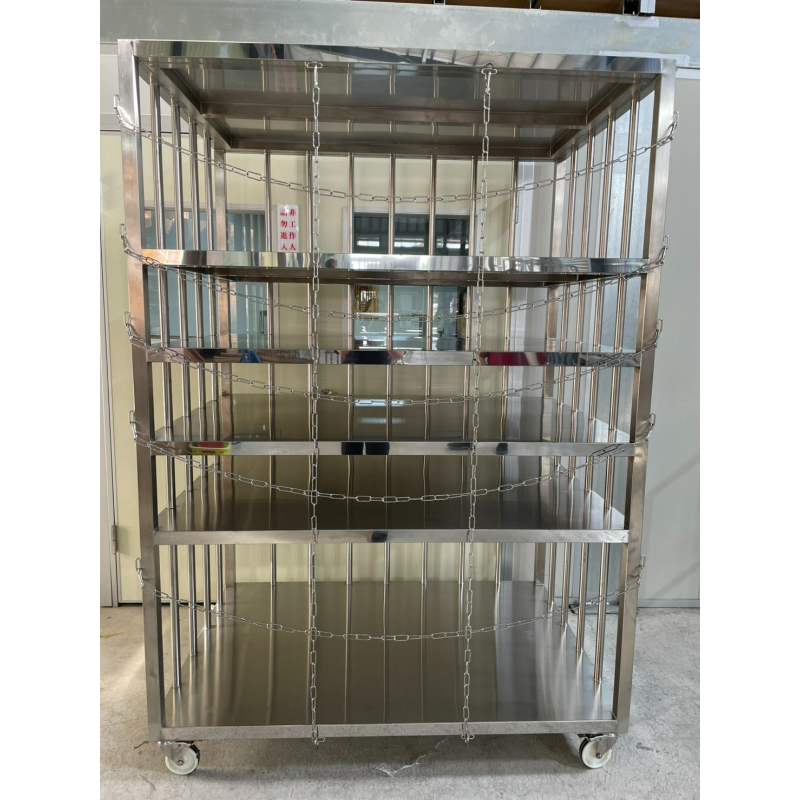 Stainless Steel Cart for Cleanrooms