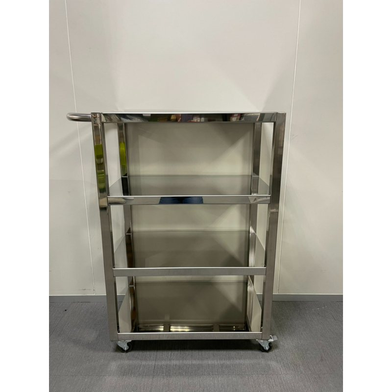 Stainless Steel Cart for Cleanrooms