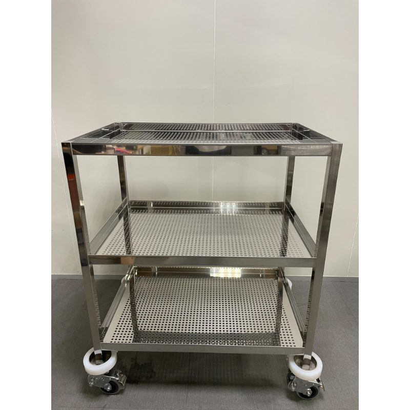 Stainless Steel Cart for Cleanrooms