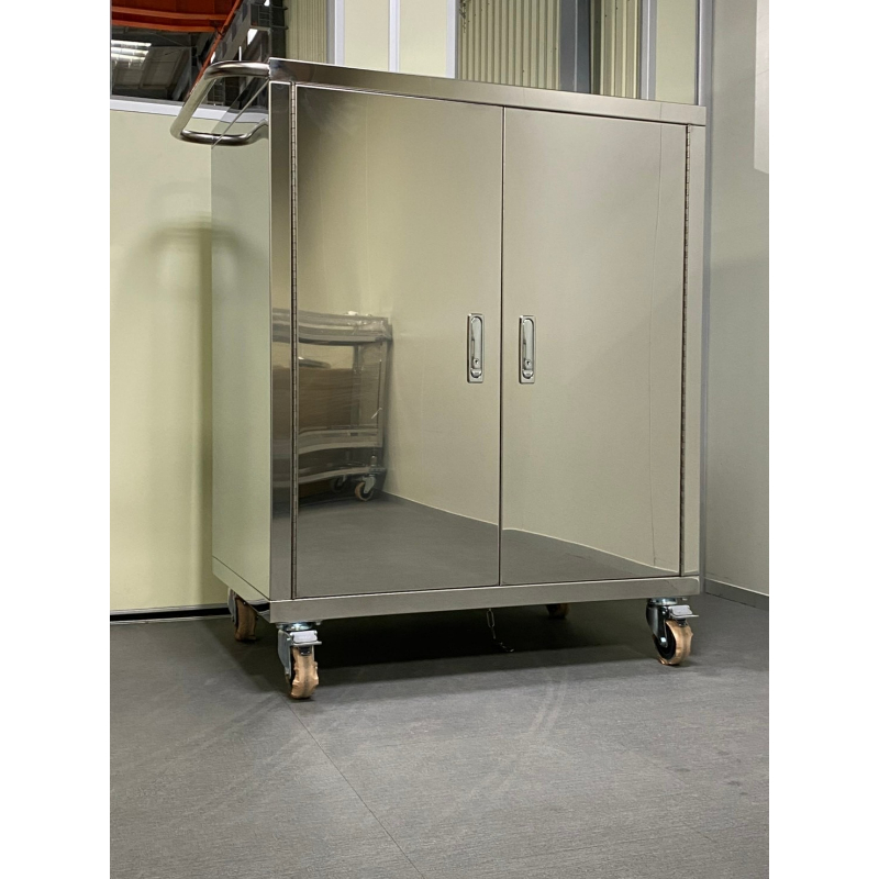 Stainless Steel Cart for Cleanrooms