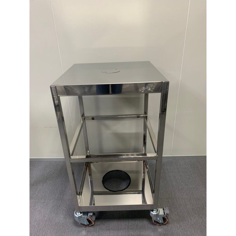 Stainless Steel Cart for Cleanrooms