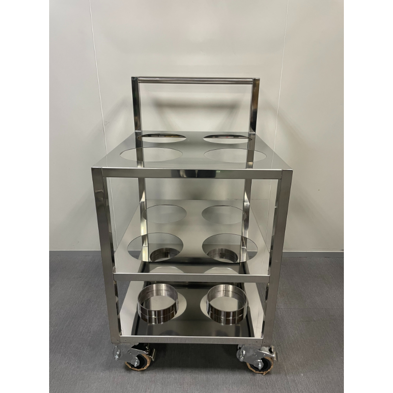 Stainless Steel Cart for Cleanrooms