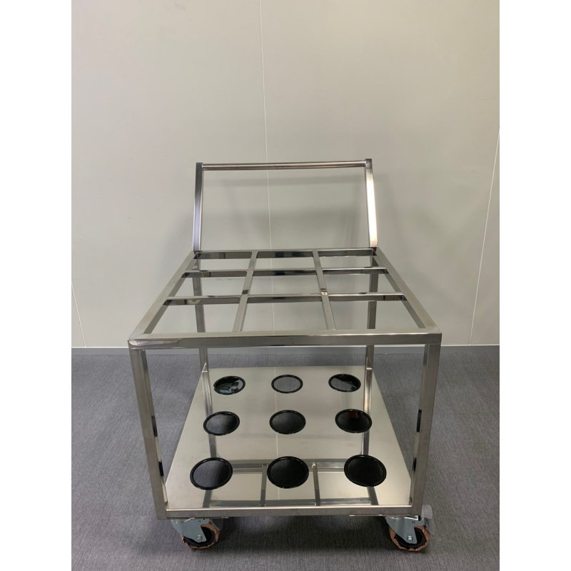 Stainless Steel Cart for Cleanrooms