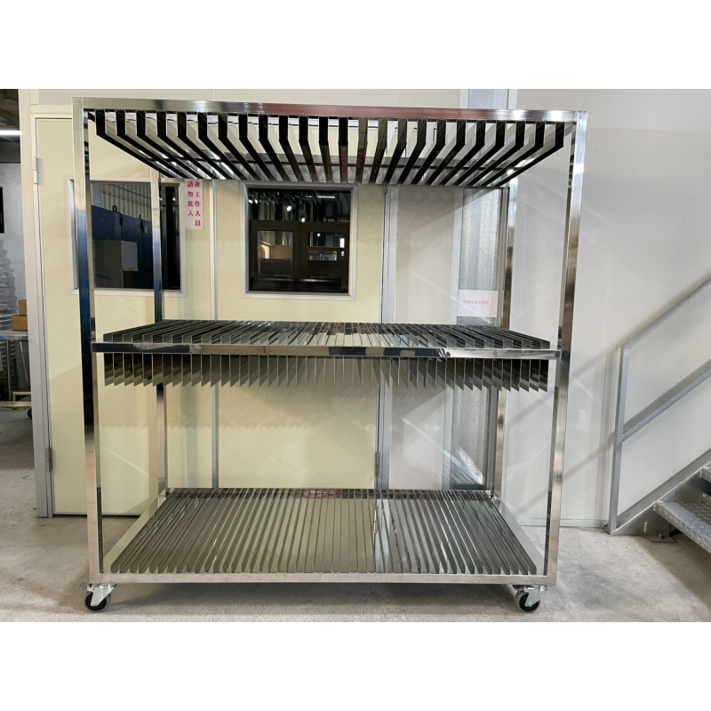 Stainless Steel Cart for Cleanrooms