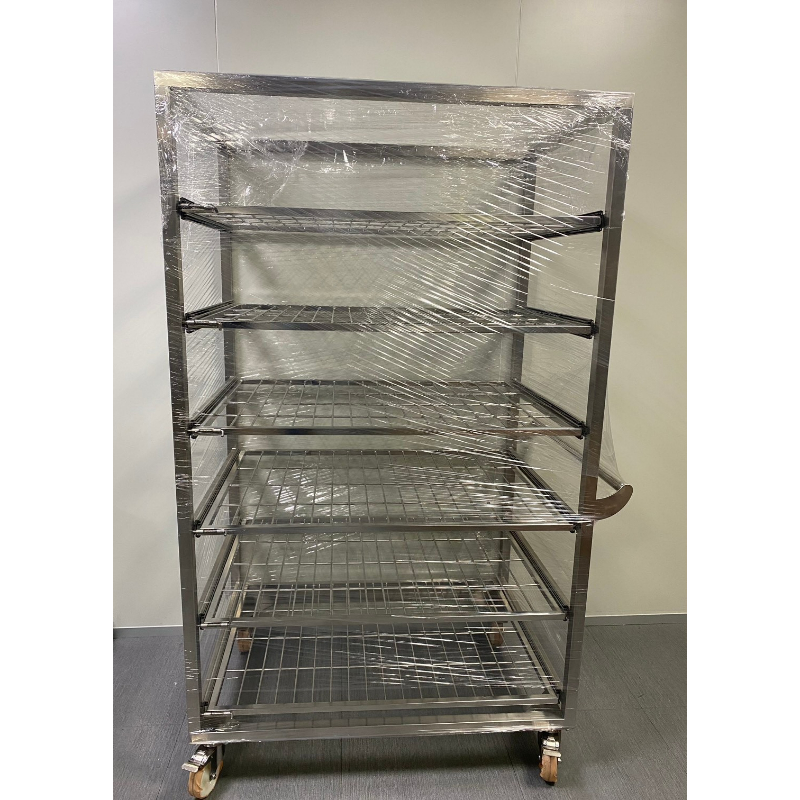 Stainless Steel Cart for Cleanrooms