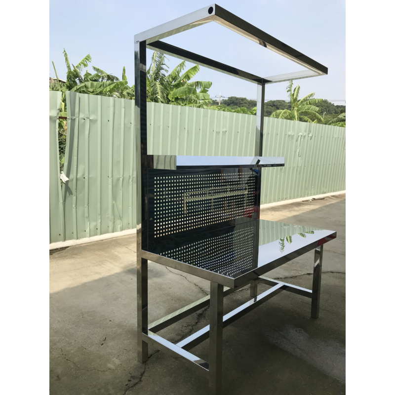 Stainless Steel Work Table for Cleanrooms