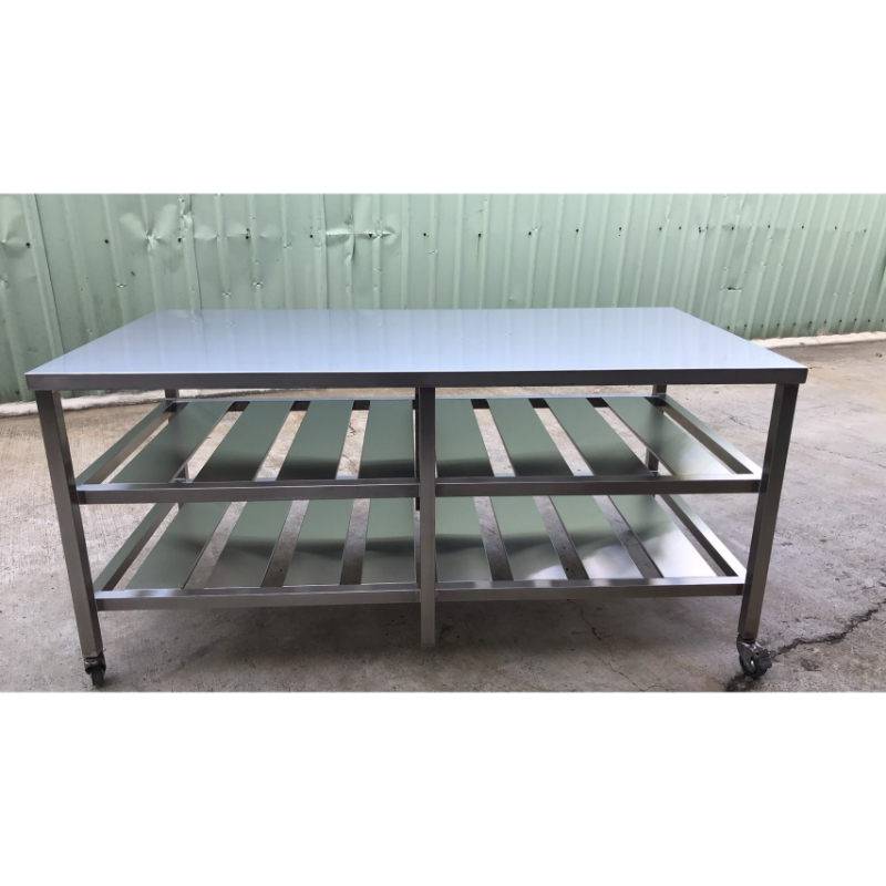 Stainless Steel Work Table for Cleanrooms