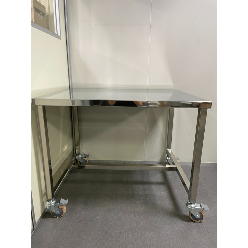 Stainless Steel Work Table for Cleanrooms