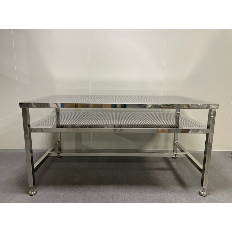 Stainless Steel Work Table for Cleanrooms