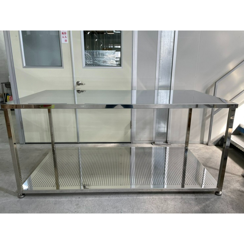 Stainless Steel Work Table for Cleanrooms