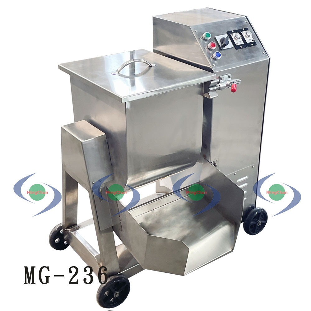 Food Mixer / Stainless Steel Industrial Mixer (1HP 2HP, AC DC 110V, 220V, 380V）MG-236/237/238 