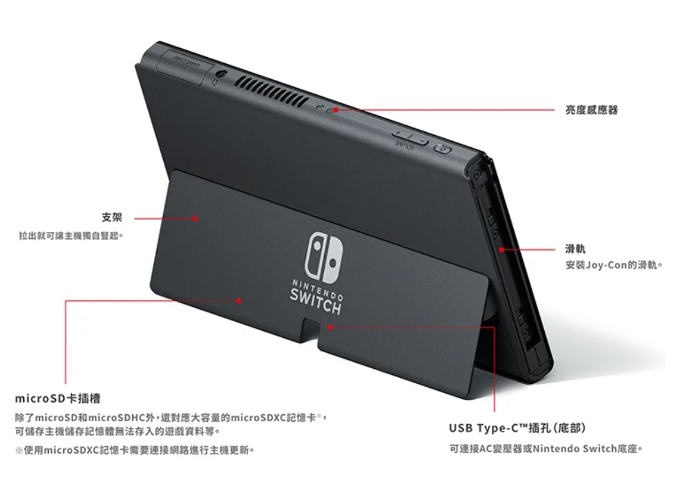 《台南市可面交》任天堂 Switch OLED款主機 紅藍/白灰(台灣公司貨)