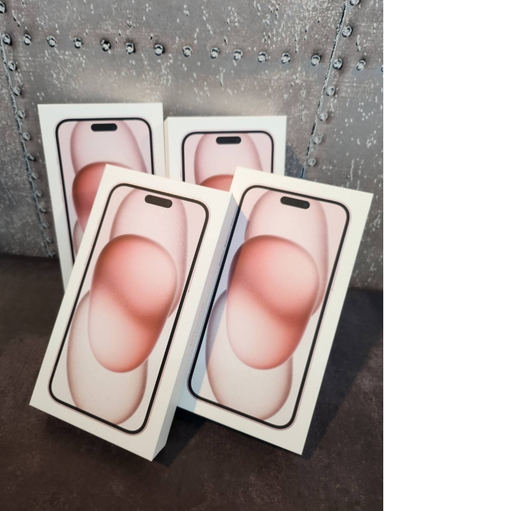 《台南市可面交》新機  APPLE IPHONE 15PLUS 128G 粉 全新未拆  