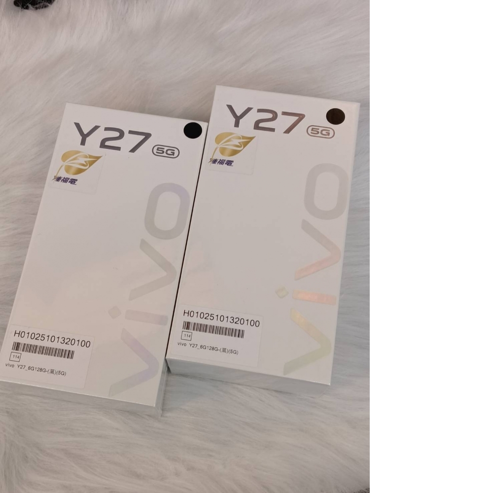 《台南市可面交》新品 VIVO Y27 128G 黑色/紫色 全新未拆