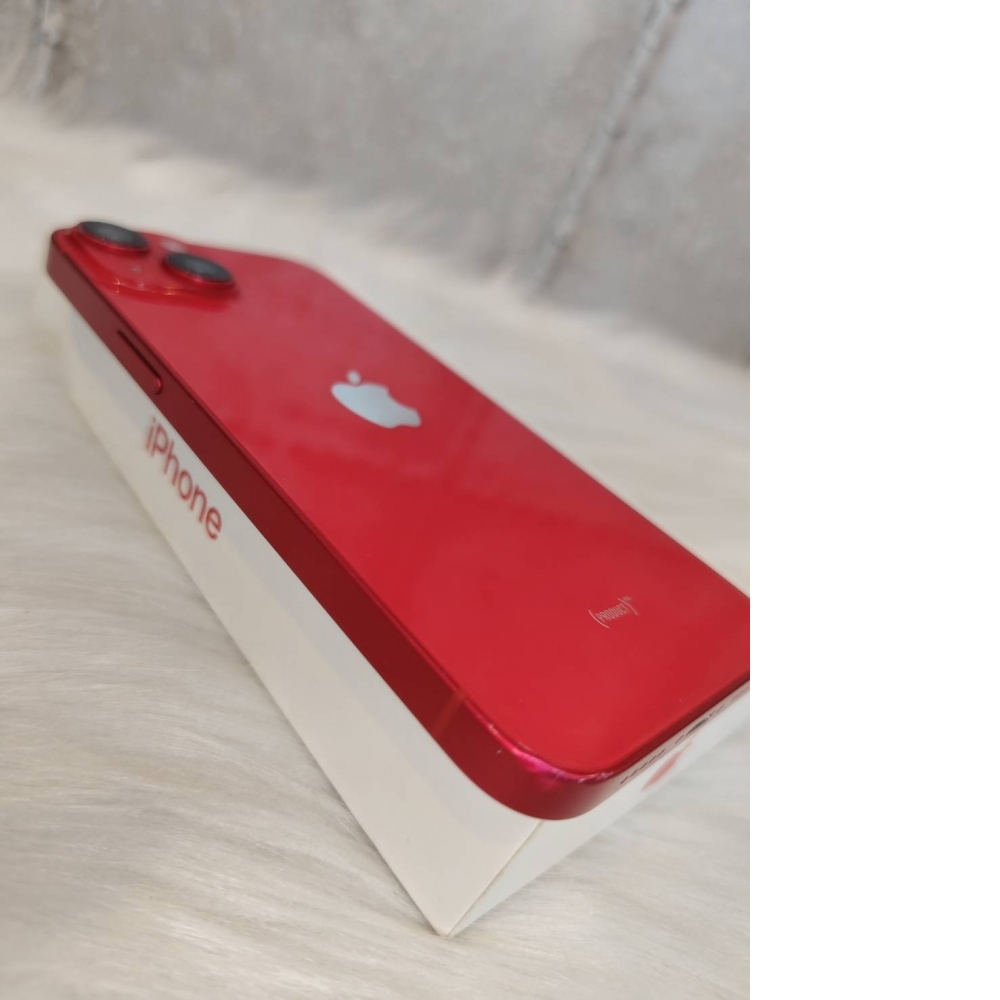 型號：APPLE IPHONE 14 紅 128G 有盒 編號#84AA