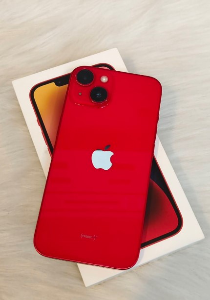 型號：APPLE IPHONE 14 紅 128G 有盒 編號#78AA