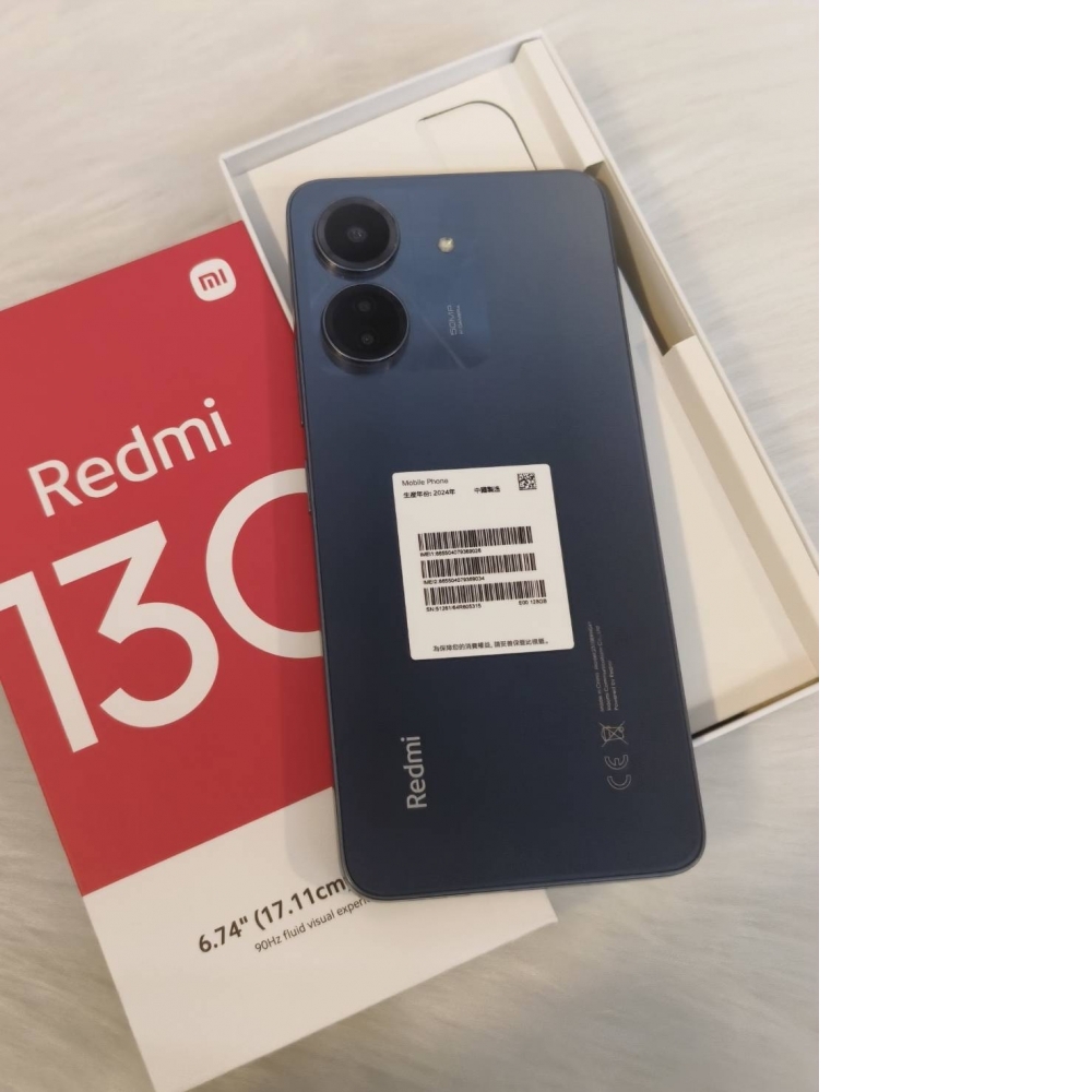 型號：小米 Redmi 13C 128GB 藍 有盒 編號#0AAA