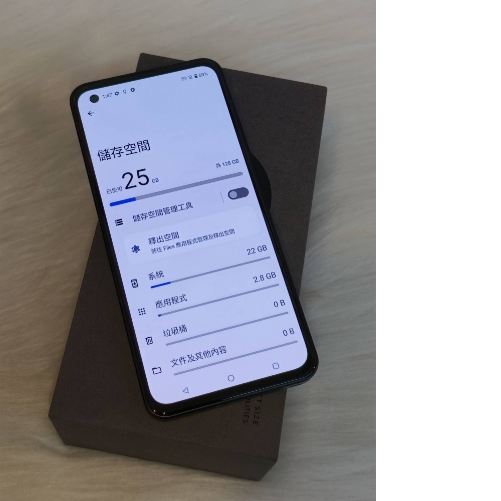 型號：ASUS ZENFONE9 黑 128G 有盒 編號#2AAA