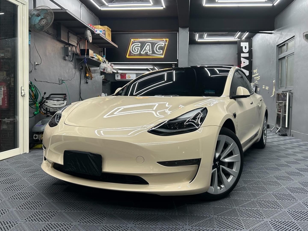 Tesla Model 3全車改色鍍膜