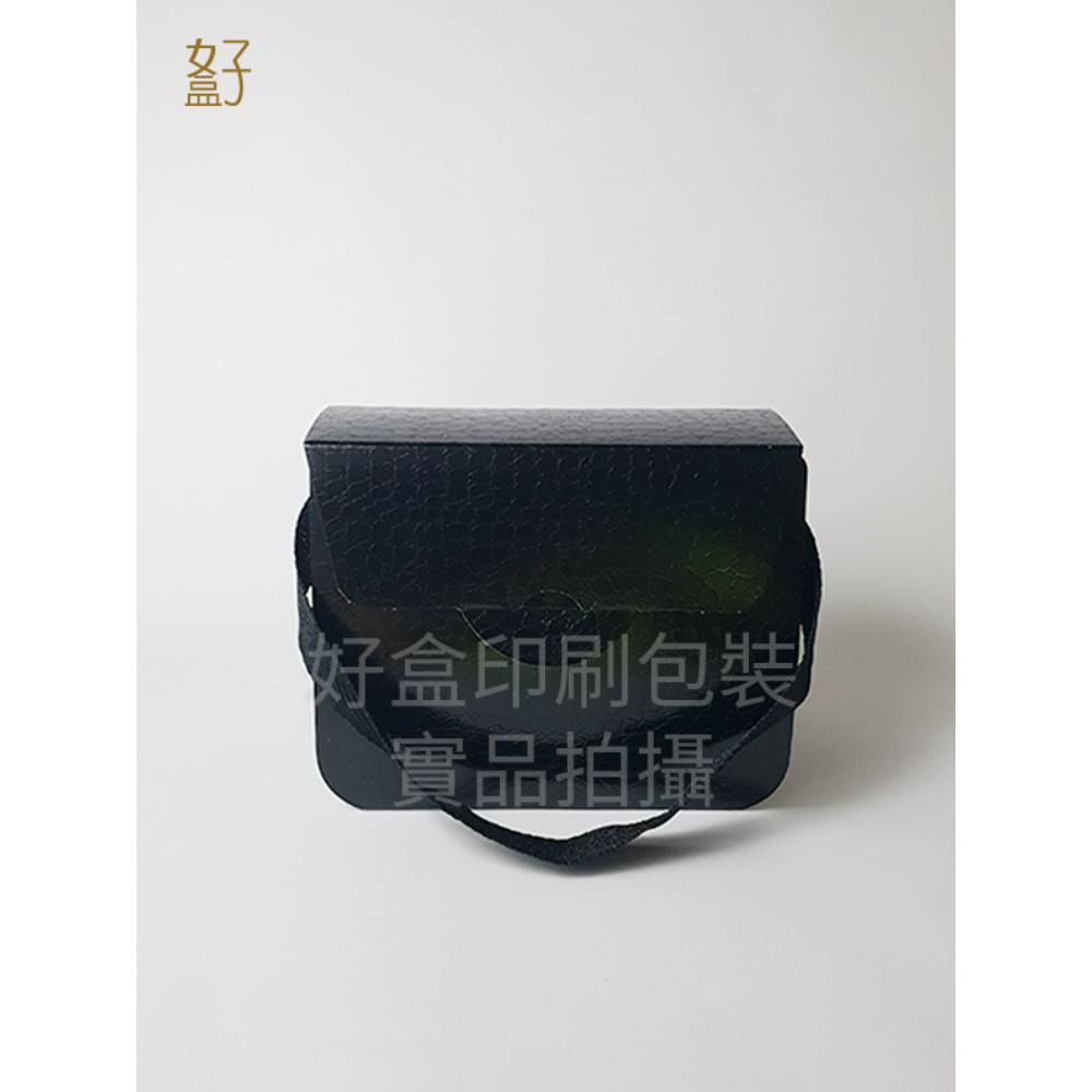 手提盒/13.5X7.5X10.5公分/湛黑鱷魚紋版/手工香皂禮盒/現貨供應