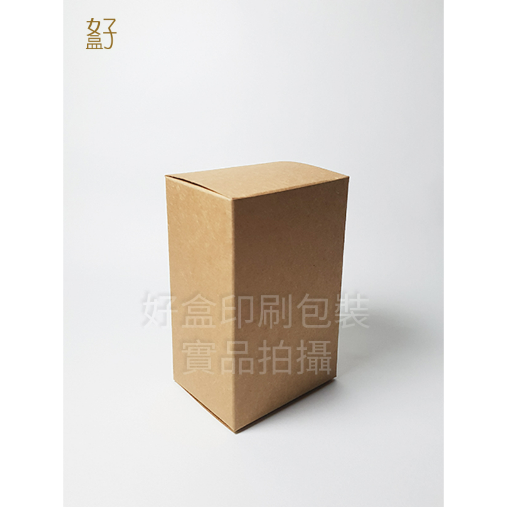 牛皮紙盒/7X5.5X11公分/普通盒/牛皮盒/4兩茶葉盒/現貨供應