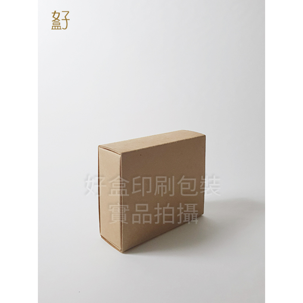 牛皮紙盒/102X85X34MM/手工皂抽屜盒/單入8號/現貨供應