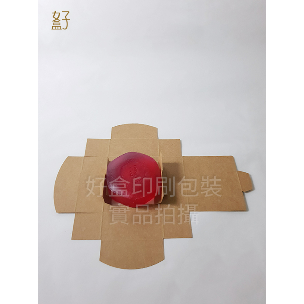 牛皮紙盒/80X32X70MM/手工皂盒8號(牛皮盒大方窗)/現貨供應