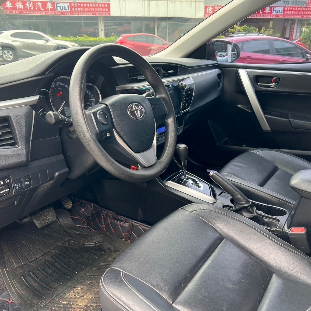 《上有SAVE認證車 Google五星評價》2014 Toyota Altis 1.8L 中高階版 升級11.5代空力套件 鋁圈 實跑14萬 內外如新 無待修