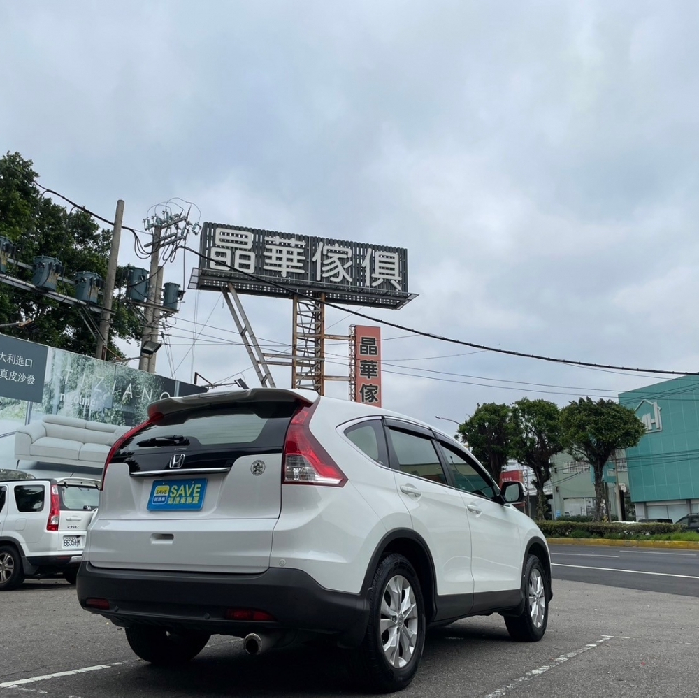 《上有SAVE認證車 Google五星評價》2012Honda CR-V 2.4L 一手大叔用車 認證實跑13萬