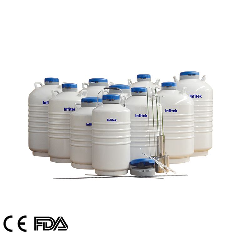 Static Storage Liquid Nitrogen Tank, LNC-S Series