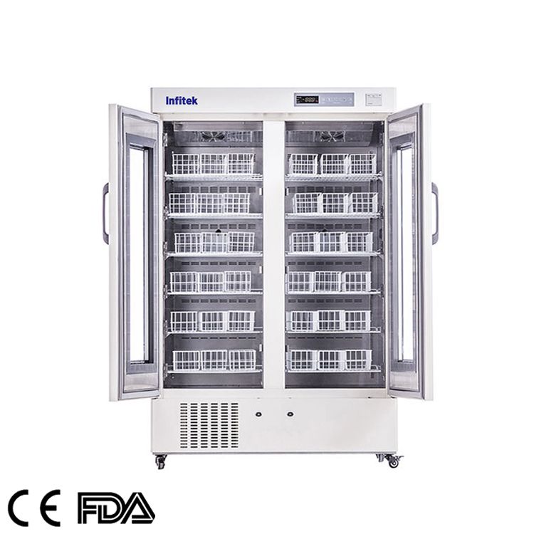 Double-Door Blood Bank Refrigerator, BR4-660, BR4-1000