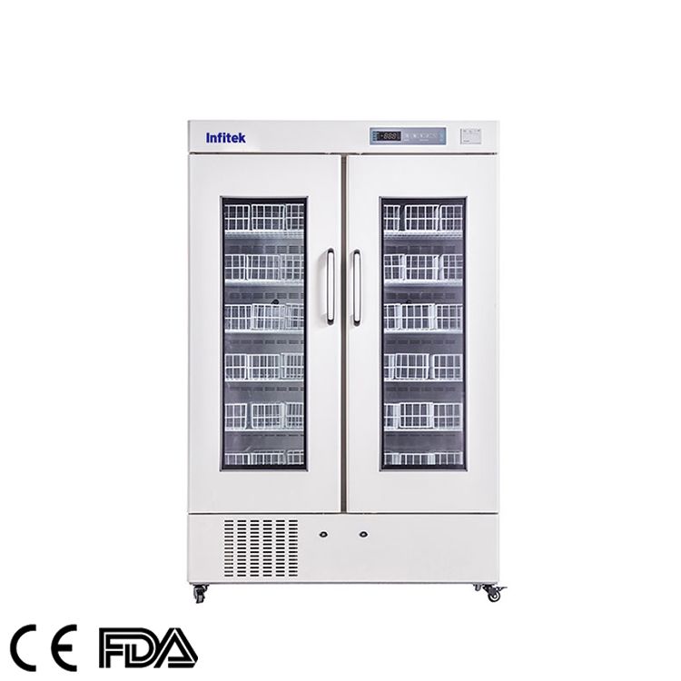 Double-Door Blood Bank Refrigerator, BR4-660, BR4-1000