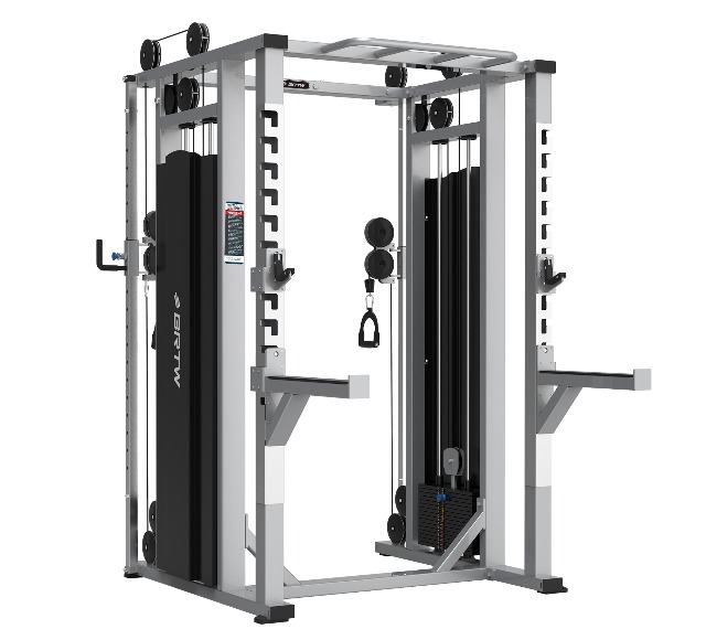 TB89多功能及蹲舉兩用訓練架(FUNCTIONAL TRAINER AND SQUAT RACK)