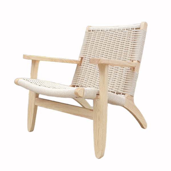 Hans J Wegner CH25 Easy Chair 划槳椅 咖啡廳小沙發 繩編小沙發 複刻版 