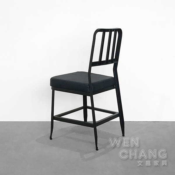 LOFT 工業復古風 仿舊 做舊烤漆 角鋼坐墊板 海軍椅 Navy Chair 複刻版 