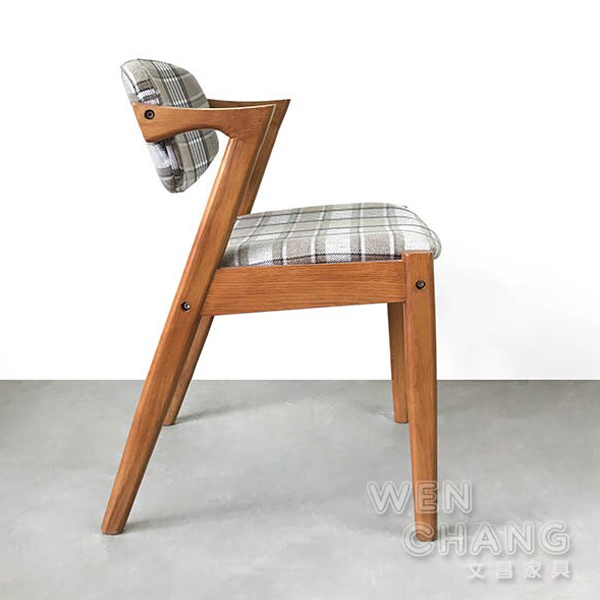 丹麥設計師Kai Kristiansen-Flap Back Dining Chair(Z-Chair)白橡木 反拍椅 餐椅 書房椅