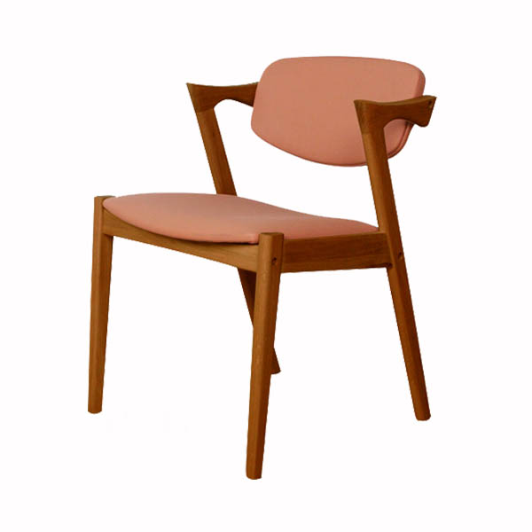 丹麥設計師Kai Kristiansen-Flap Back Dining Chair(Z-Chair)白橡木 反拍椅 餐椅 書房椅