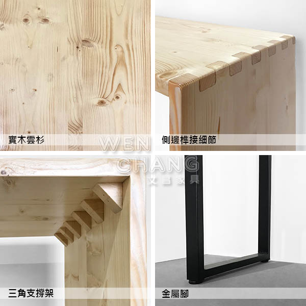 訂製品 LOFT 工業風 鐵木站桌 商空適合