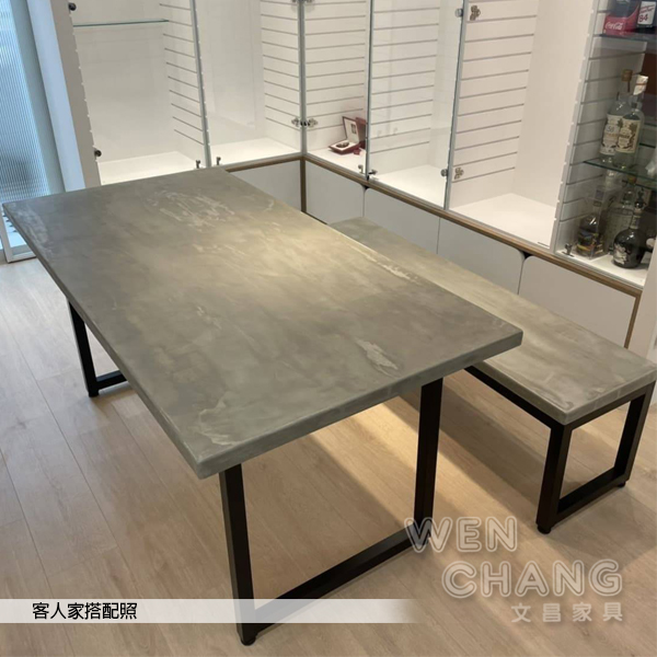 訂製品 LOFT 工業風 做舊 水泥 餐桌 可訂製