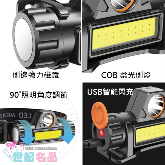 雙光源多功能頭燈