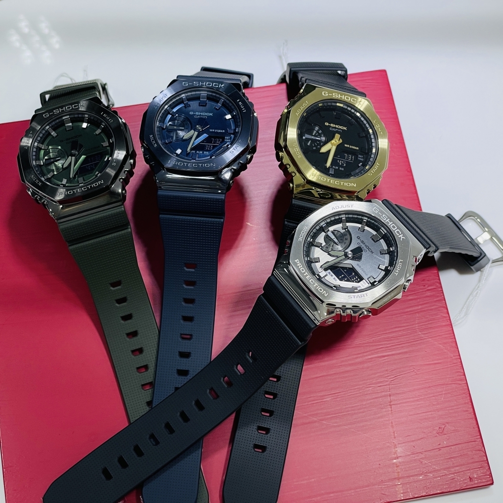 G-Shock金屬殼系列手錶