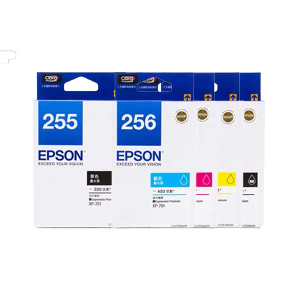 EPSON T255｜T256 原廠黑彩墨水匣