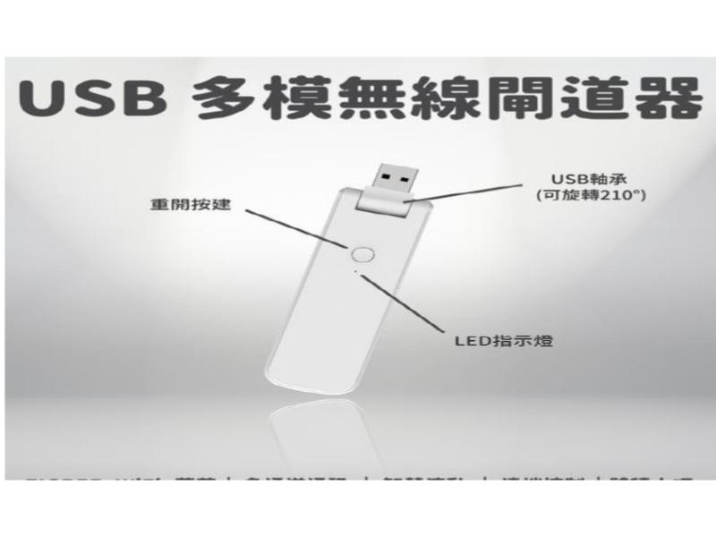 物聯網智能居家產品_USB多模無線閘道器