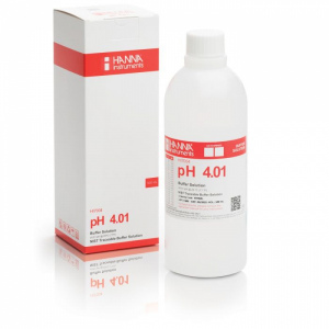 HI7004L pH 4.01標準液 (500 mL) - 實驗室和工業用精確pH校正液